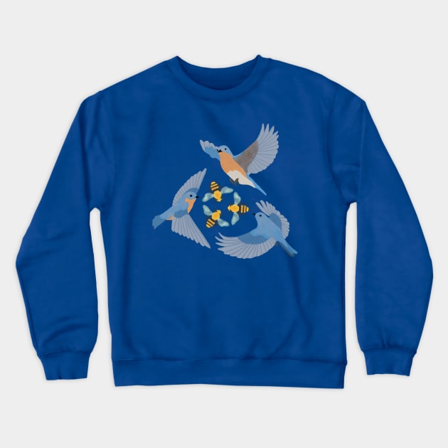 The Birds and the Bees Crewneck Sweatshirt by ahadden